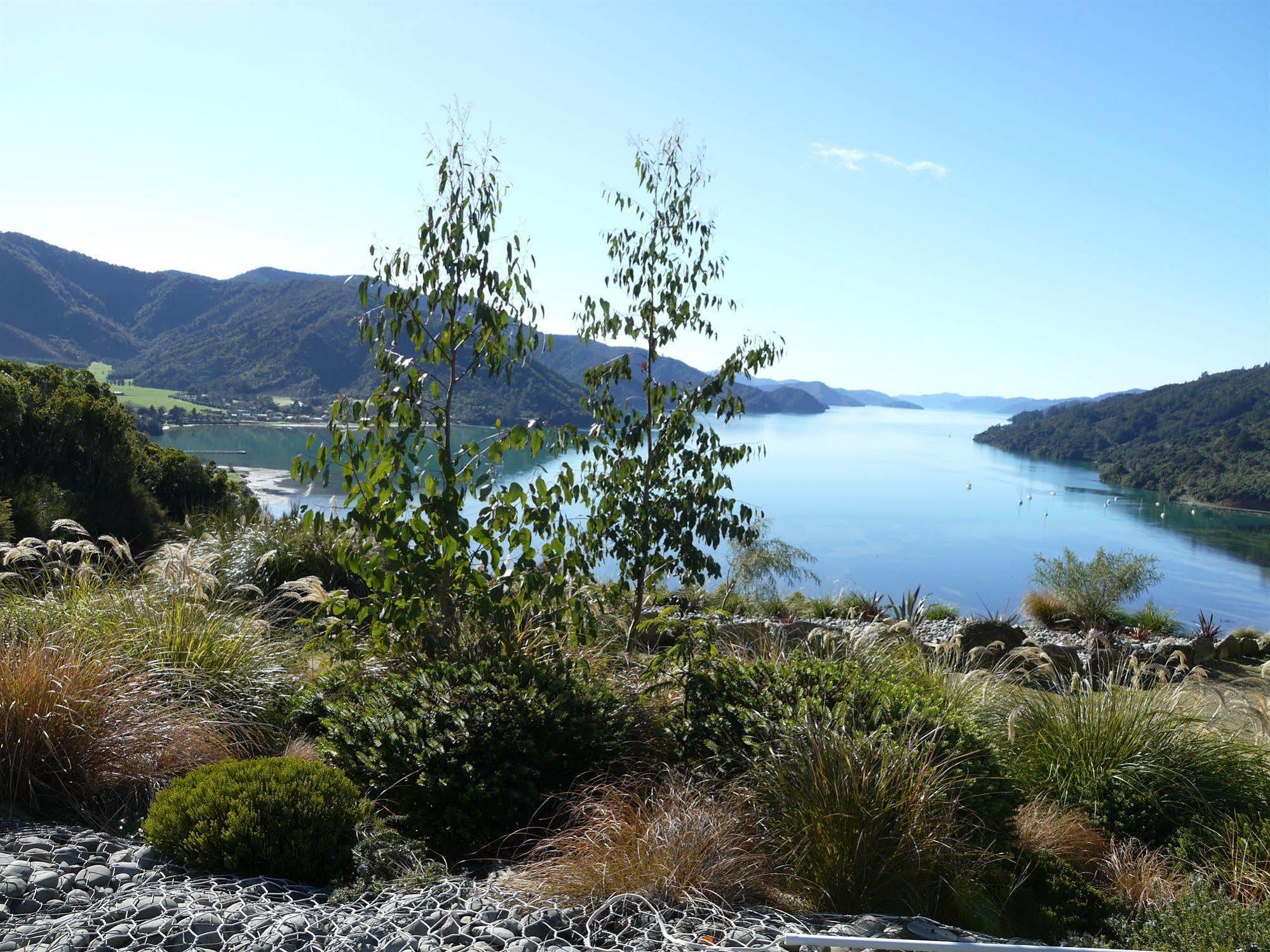 Okiwa Bay Lodge Picton Exterior photo
